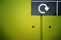 Recycling is green is love by Jon Wilson