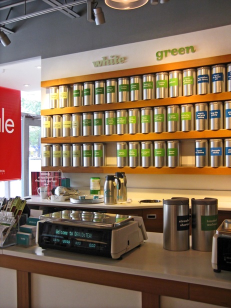 Davids Tea Queen St Interior