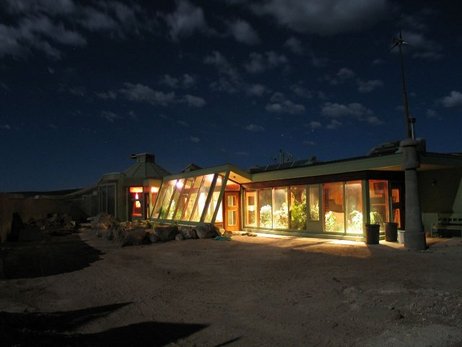 Hybrid Earthship House