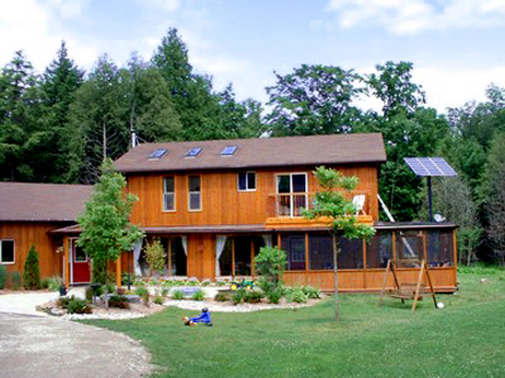 off the grid Leonard Allen house 2