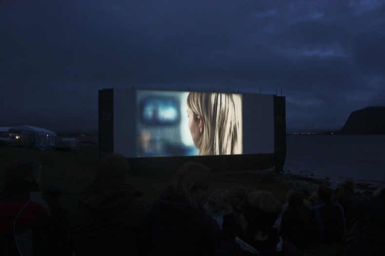 Row in outdoor cinema by Christel Preteni 1