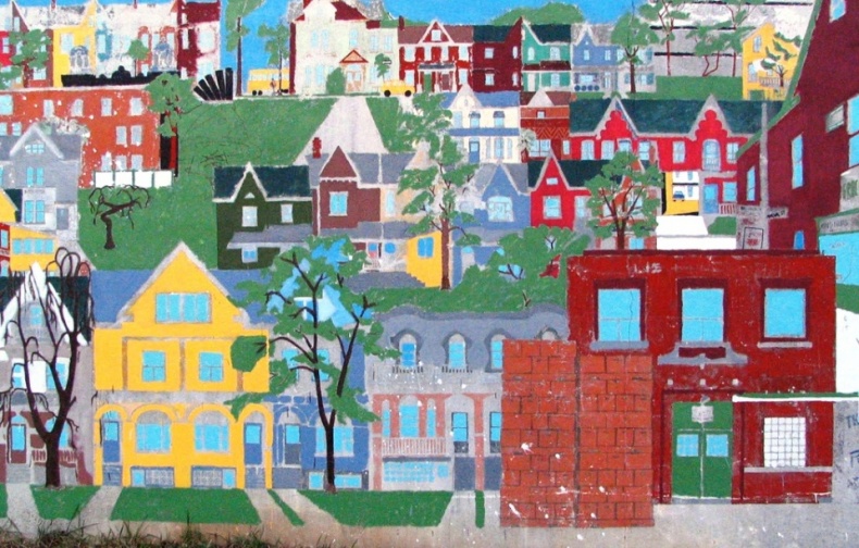 Mural in Sonyas Park by bookchen