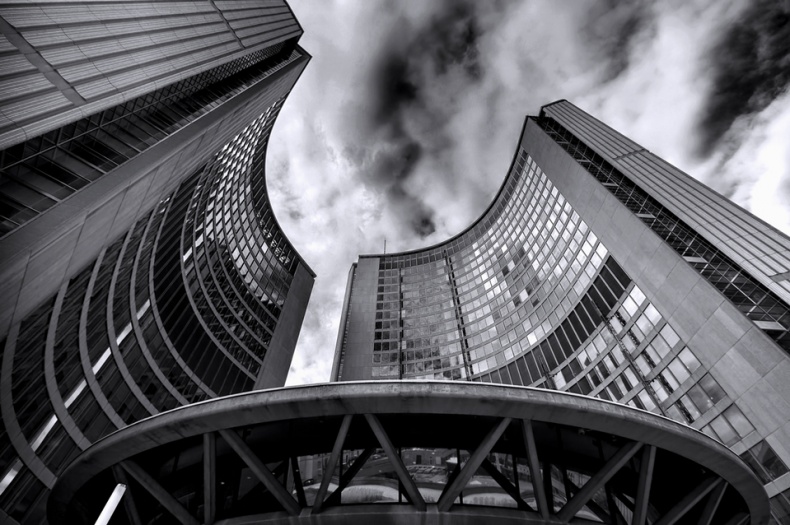 New City Hall towers