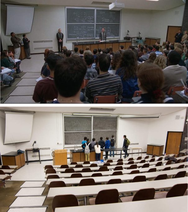 MIT lecture scene